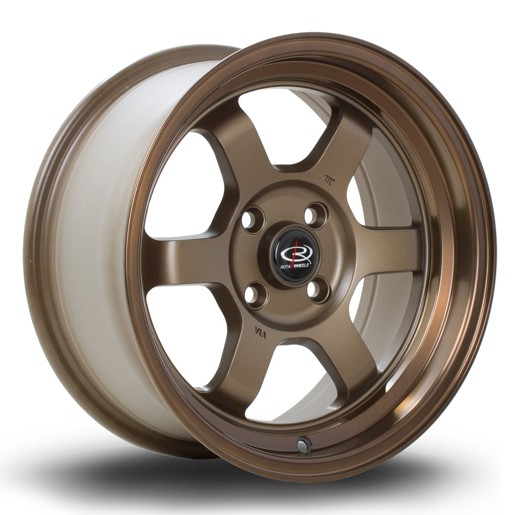 Cerchio in lega Rota Wheels Grid V 15x7 4x100 ET20 Bronze