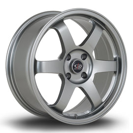 Cerchio in lega Rota Wheels Grid 17x8 4x100 ET35 Steel Grey