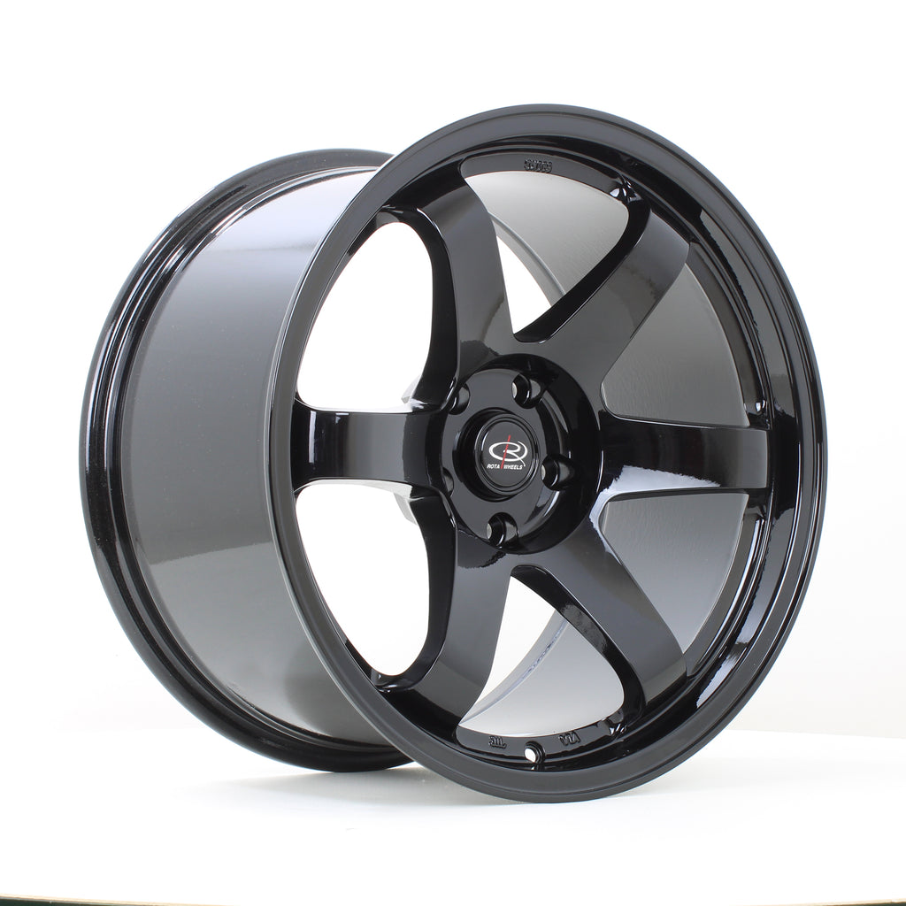 Cerchio in lega Rota Wheels Grid 18x10 5x114.3 ET15 Gloss Black