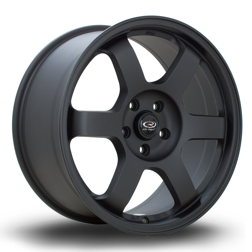 Cerchio in lega Rota Wheels Grid Van 18x8.5 5x112 ET45 Flat Black