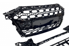 Carica l'immagine nel visualizzatore di Gallery, Griglia Audi A3 2021+ Look RS3 Black Audi A3
