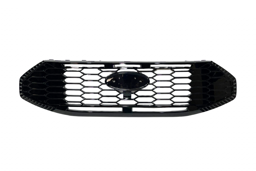 Griglia Ford Transit Custom 2024+ Look Raptor Nera lucida Ford Transit