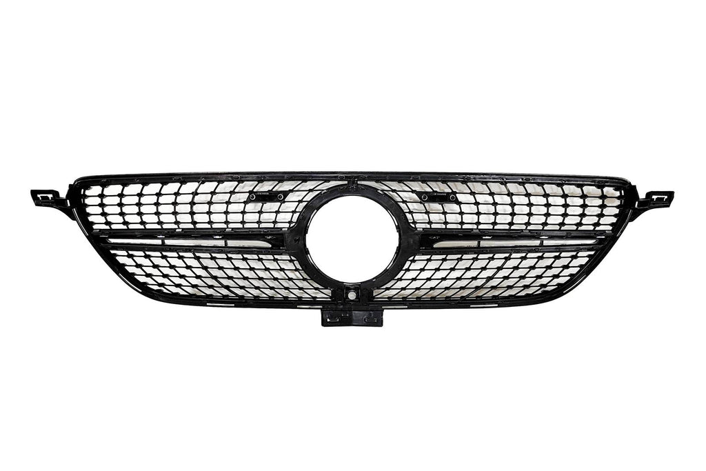 Griglia Mercedes GLE Coupe C292 (2015-2018) GLE W166 SUV (2015-2018), Look Diamond Fotocamera Chromed Mercedes W292