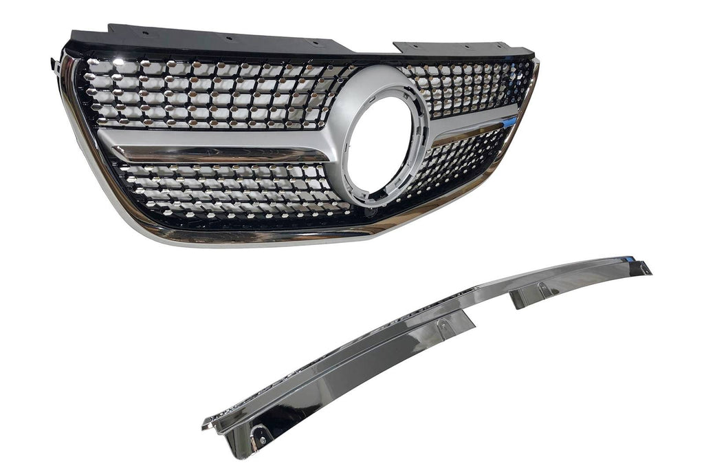 Griglia Mercedes Vito W447 2022+ Look Diamond Mercedes W447