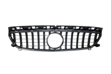 Carica l'immagine nel visualizzatore di Gallery, Griglia Mercedes W176 2012-2015 Look GT Nero lucido Mercedes W176