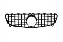 Carica l'immagine nel visualizzatore di Gallery, Griglia Mercedes W176 2016-2018 Look GT Nera lucida Mercedes W176
