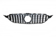 Carica l'immagine nel visualizzatore di Gallery, Griglia Mercedes W205 2015-2018 Full Black Fotocamera Mercedes W205