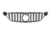 Carica l'immagine nel visualizzatore di Gallery, Griglia Mercedes W205 C63 Look GT Nero lucido Mercedes W205
