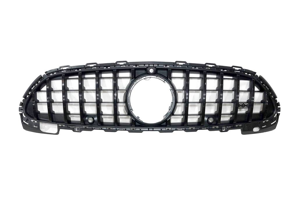 Griglia Mercedes W206 2022+ Look GT Full Black Fotocamera Mercedes W206