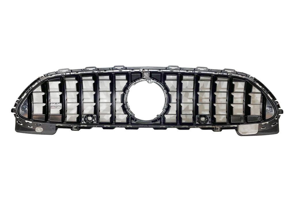 Griglia Mercedes W206 2022+ Look GT Full Black Fotocamera Mercedes W206