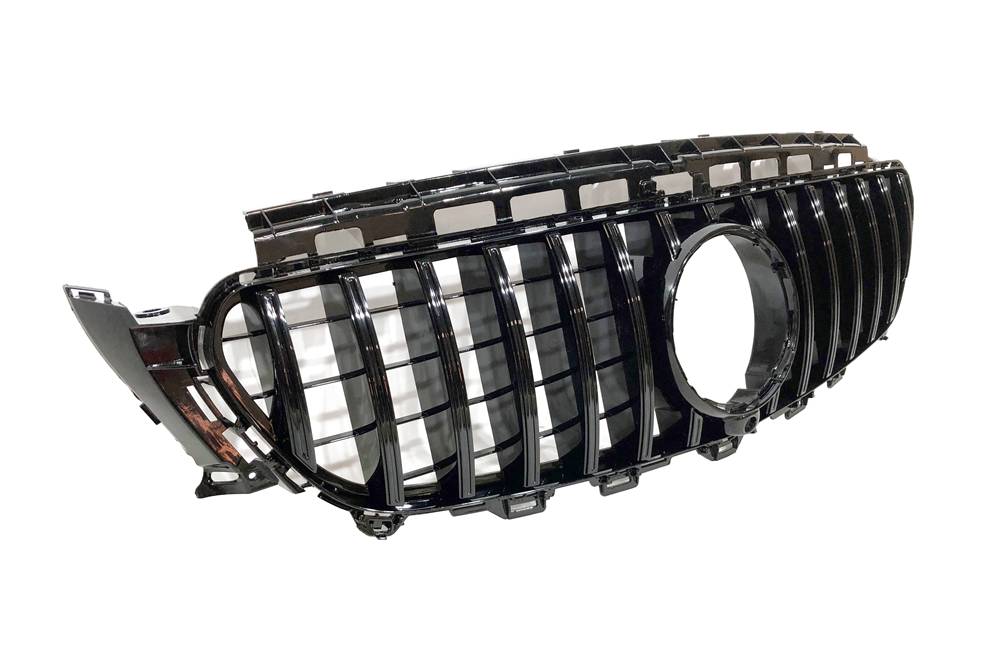 Griglia Mercedes W213 / C238 Look GT Full Black Fotocamera Mercedes W213
