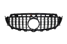 Carica l'immagine nel visualizzatore di Gallery, Griglia Mercedes W213 / C238 Look GT Full Black Fotocamera Mercedes W213