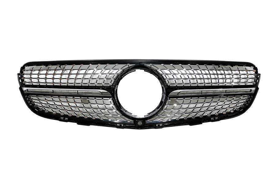 Griglia Mercedes X253 2015-2019 Diamond Full Black Fotocamera Mercedes X253