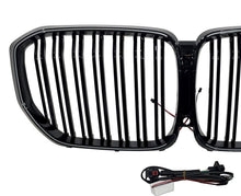 Carica l'immagine nel visualizzatore di Gallery, Grill BMW G05 X5 LED Nero Lucido BMW G05