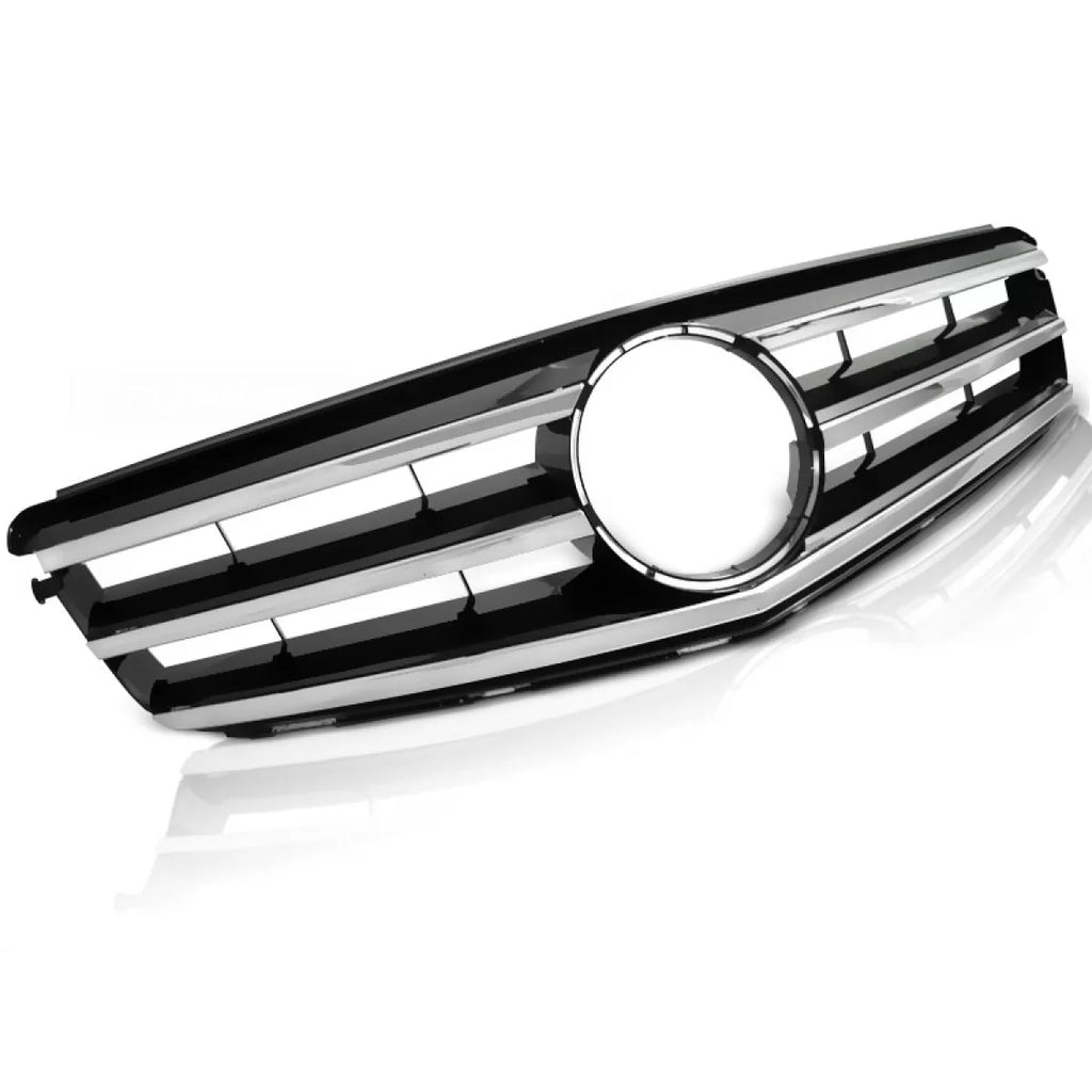 Griglia cromato nero compatibile MERCEDES W204 07-14