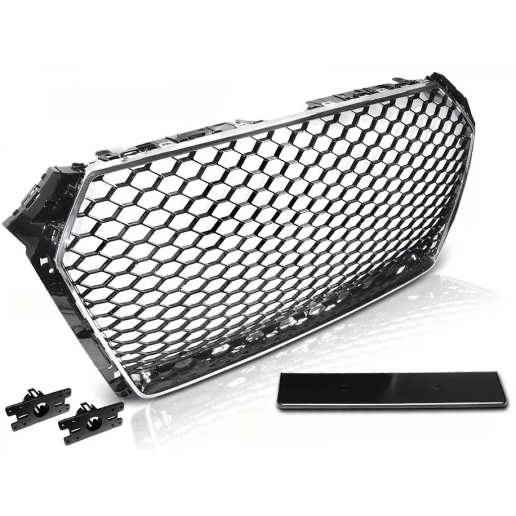 Griglia Sport cromato nero compatibilità AUDI A4 B9 15-19