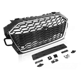 Griglia Sport cromato nero PDC compatibilità AUDI A4 B9 20-24