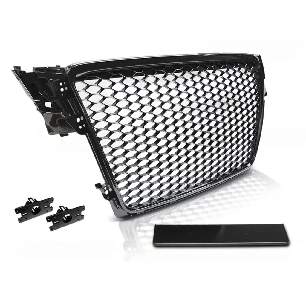 Griglia Sport Nero lucido compatibile AUDI A4 B8 08-11