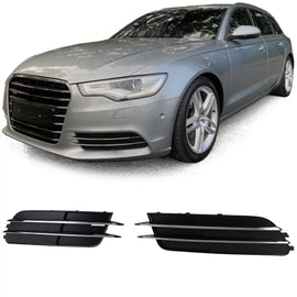 Griglia modanature paraurti cromato per Audi A6 C7 4G 10-14 senza S-Line