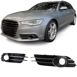 Griglia modanature paraurti cromato per Audi A6 C7 4G 10-14 senza S-Line