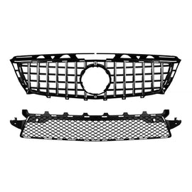 GT tipo cromato/nero griglia set e centrale griglia in paraurti per Mercedes CLS C218 2011-2014 con A design paraurti