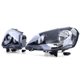 GTI tazza Set fari anteriori destro sinistro compatibile VW Polo 9N3 2005-2009