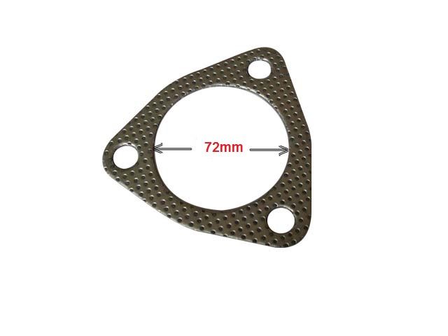 Guarnizione Scarico SRS a 3 Fori 72 mm Universale