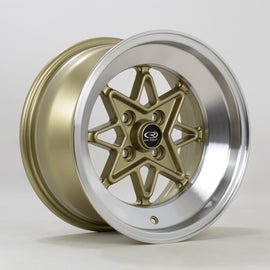 Cerchio in lega Rota Wheels Hachi 15x8 4x100 ET0 Gold