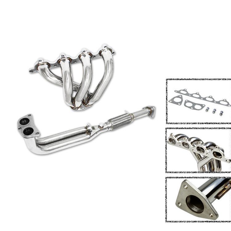 Collettore di Scarico 4-2-1 Tri-Y SK-Import Acciaio Inox Honda Prelude BB