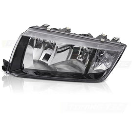 Faro anteriore nero lato sinistro TYC compatibile SKODA FABIA 99-07