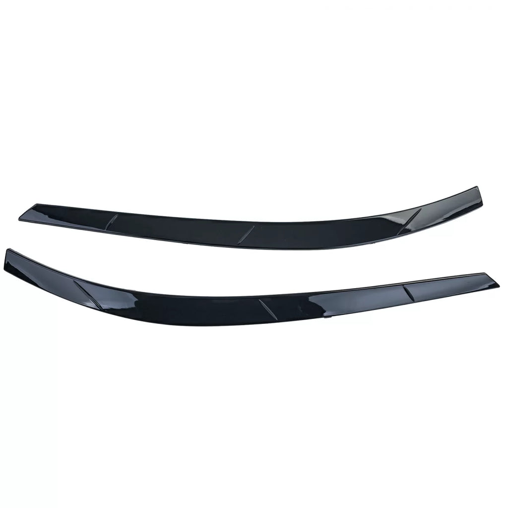 Faro anteriore coperture nero lucido compatibile per VW Tiguan I 5N restyling 2011-2016
