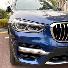 Carica l'immagine nel visualizzatore di Gallery, Palpebre fari per BMW X3 G01 &amp; X4 G02 2018+ verniciato Nero lucido 2 pezzi