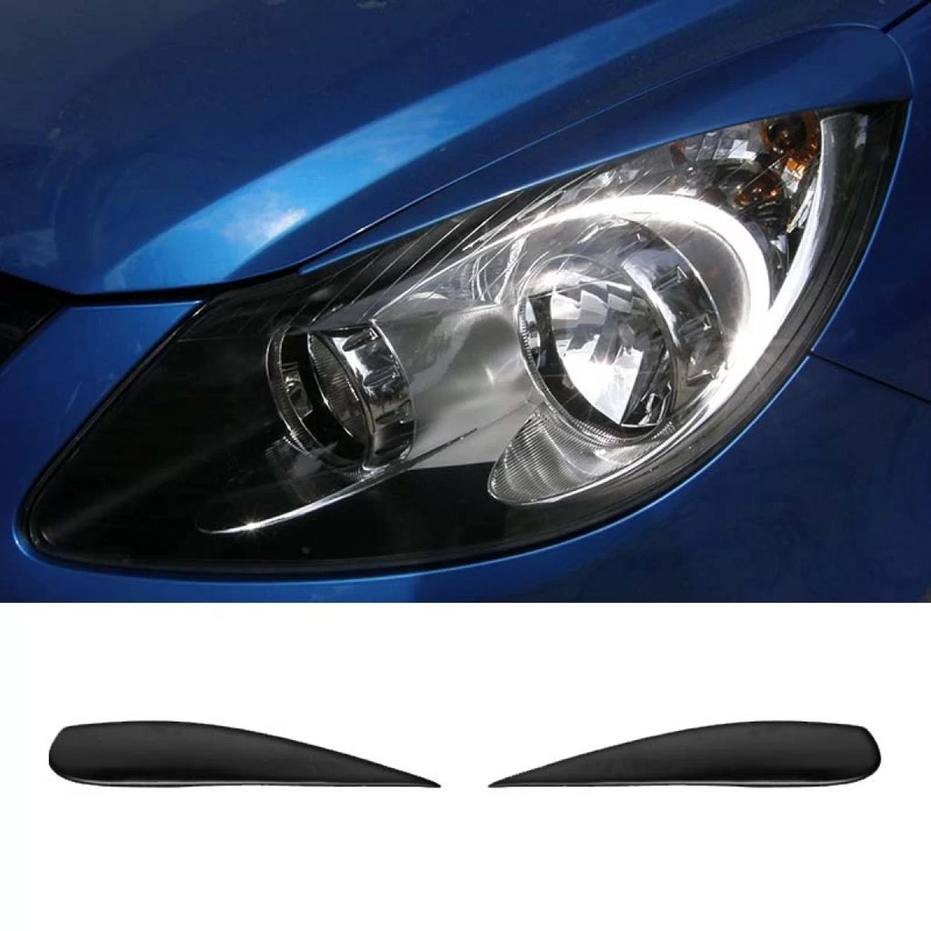 Palpebre fari per Opel Corsa D 06-14 2 pezzi