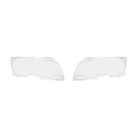 Set trasparenti fari per BMW Serie 3 E46 Coupe, Cabriolet 1998-2002, sinistro e destro