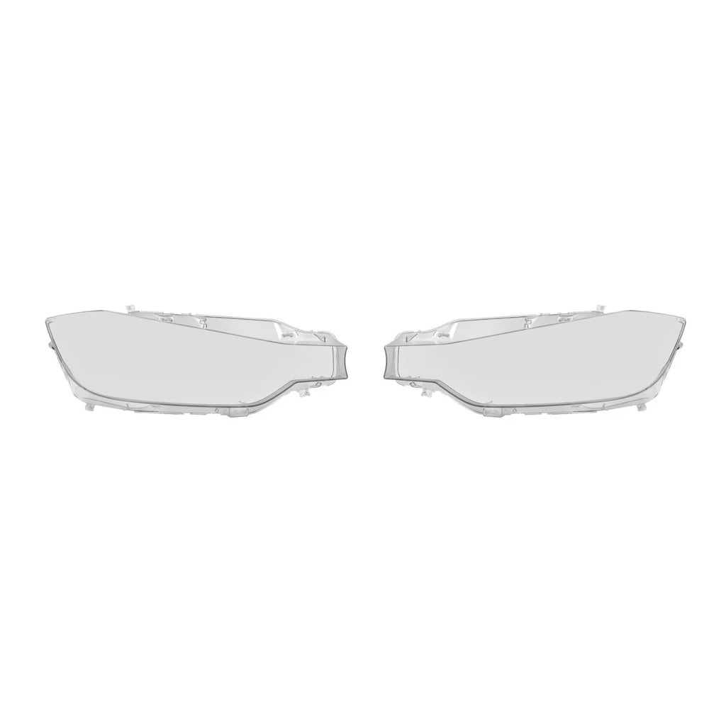 Set trasparenti fari per BMW Serie 3 F30 berlina, F31 Touring 2012-2015, sinistro e destro