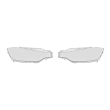 Set trasparenti fari per BMW Serie 3 F30 berlina, F31 Touring 2012-2015, sinistro e destro