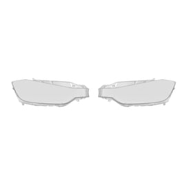 Set trasparenti fari per BMW Serie 3 F30 berlina, F31 Touring 2012-2015, sinistro e destro