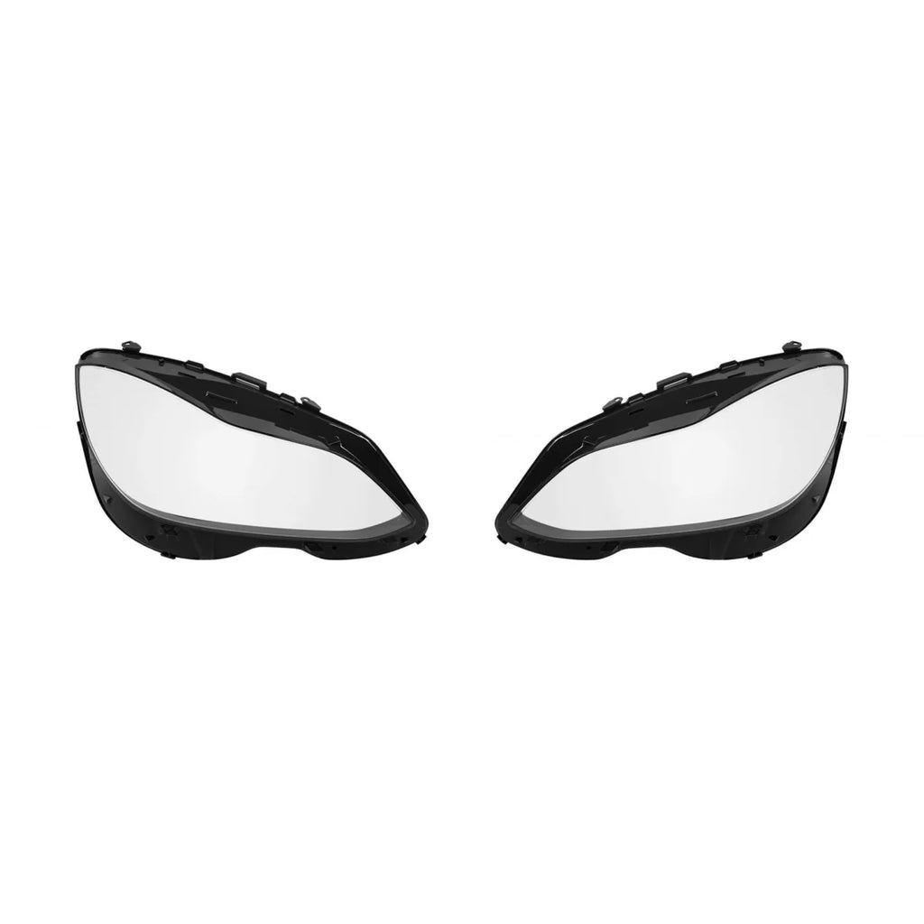 Set trasparenti fari per Mercedes Classe E W212 2014-2015, sinistro e destro