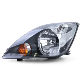 Faro anteriore H4 nero con motorino sinistro per Ford Fiesta JH JD 05-07