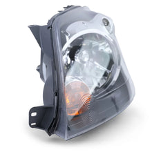 Faro anteriore H4 nero con motorino sinistro per Ford Fiesta JH JD 05-07