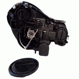 Faro anteriore sinistro per Mercedes-Benz Classe E W211 06-09 cromato restyling H7/H7 con motorino Depo