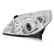Faro anteriore sinistro per Opel Vectra C restyling 05-08 H7/H1 cromato TYC
