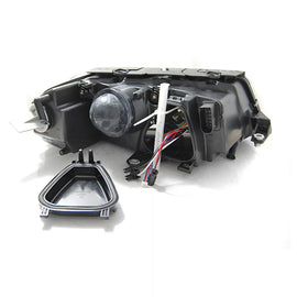 Faro anteriore sinistro per VW Passat 3BG 00-05 cromato H7/H7 TYC