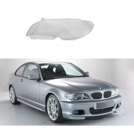 Trasparente faro sinistro per Bmw 3 E46 Coupe 03-05 restyling xenon & alogeno 1 pezzo