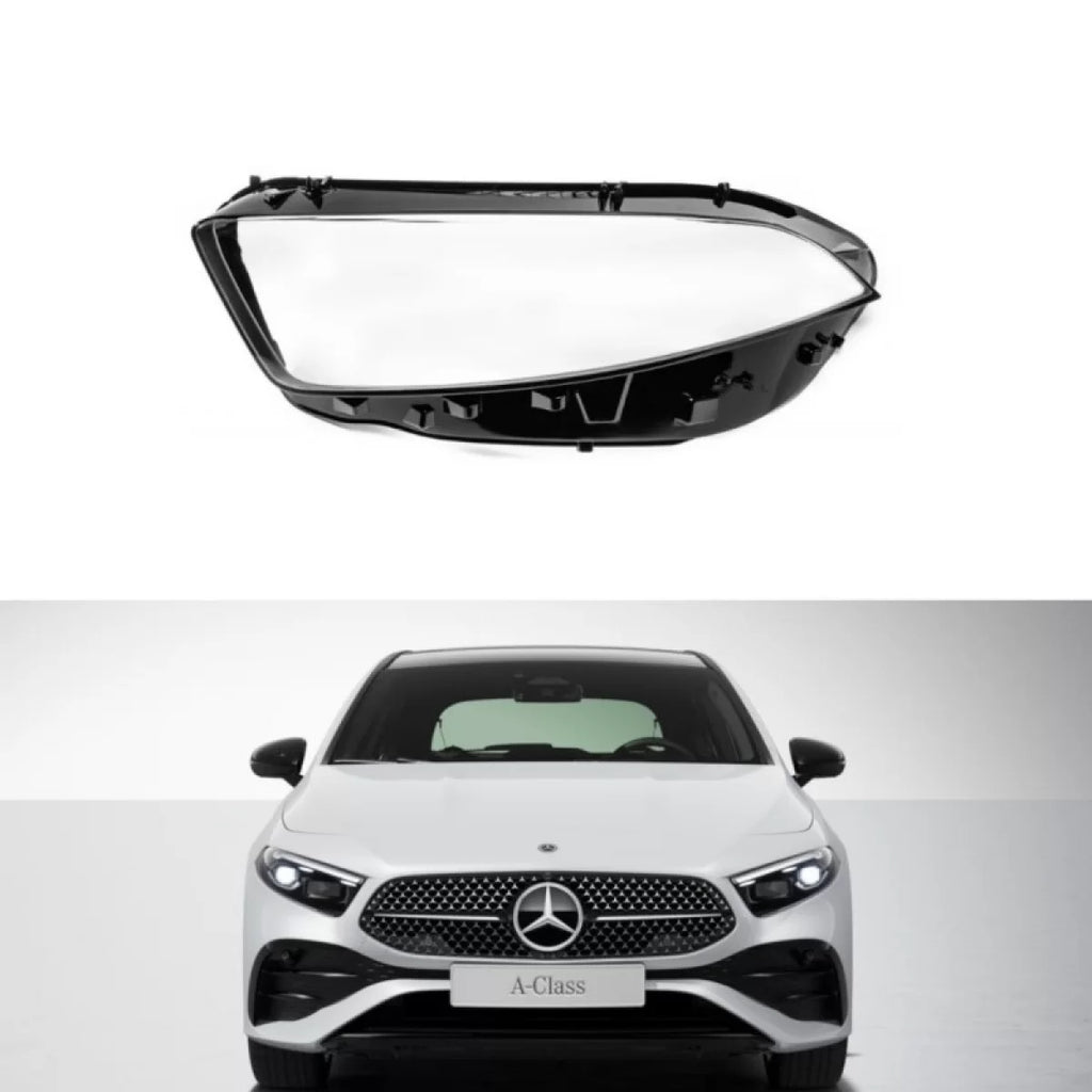 Trasparente faro sinistro per Mercedes-Benz Classe A W177 19-23 1 pezzo