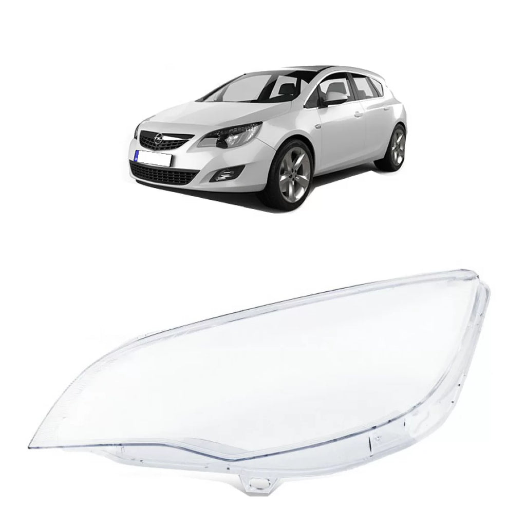Trasparente faro sinistro per Opel Astra J 09-15 1 pezzo