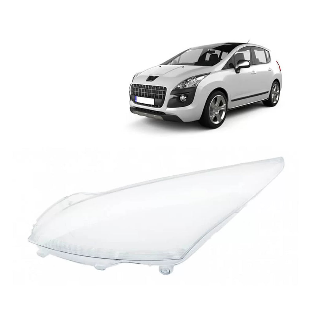 Trasparente faro sinistro per Peugeot 3008 09-13 1 pezzo