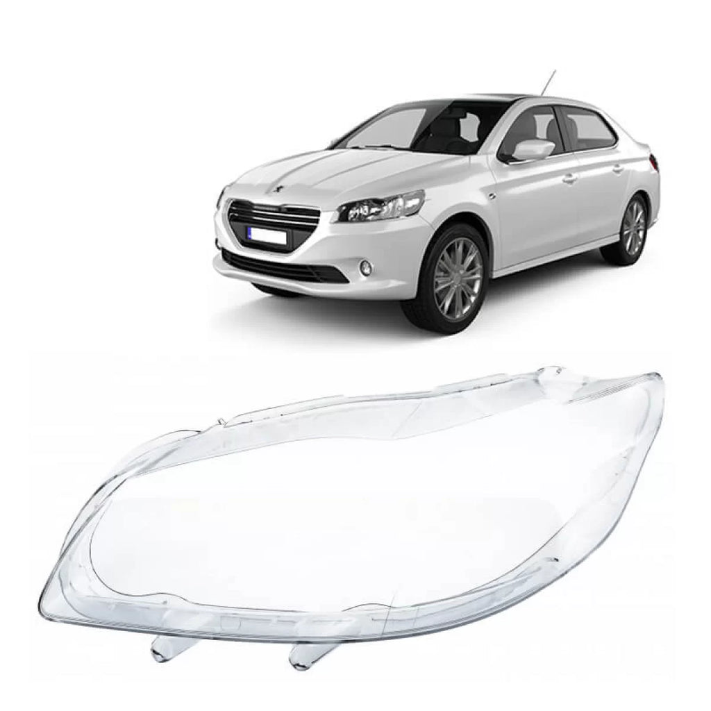 Trasparente faro sinistro per Peugeot 301 12-17 1 pezzo