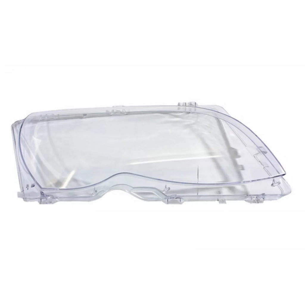 Trasparente faro destro per BMW 3 E46 berlina/Touring restyling 01-05 xenon & alogeno 1 pezzo
