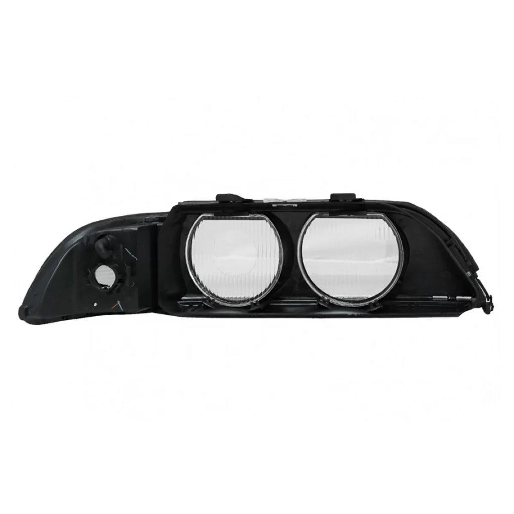 Trasparente faro destro per Bmw 5 E39 1995-2000 fumé grigio 1 pezzo